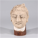 Antique Indian Gandharan Clay Head