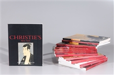 Large Group of Christies Auction Catalogs 