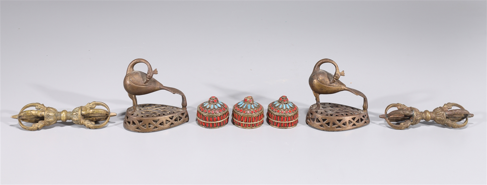 Group of Tibetan Ornaments & Artifacts