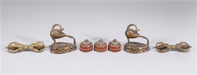 Group of Tibetan Ornaments & Artifacts