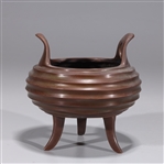 Chinese Bronze Tripod Censer