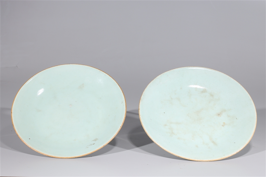Pair of Antique Chinese Porcelain Dishes
