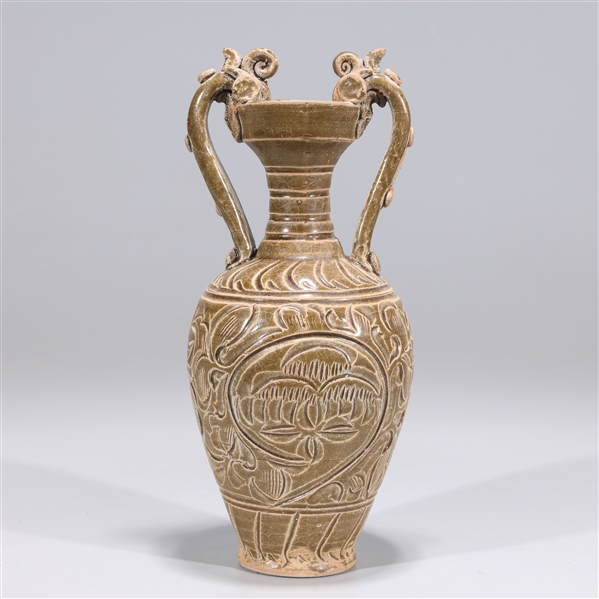 Song Style Glazed Ceramic Vase