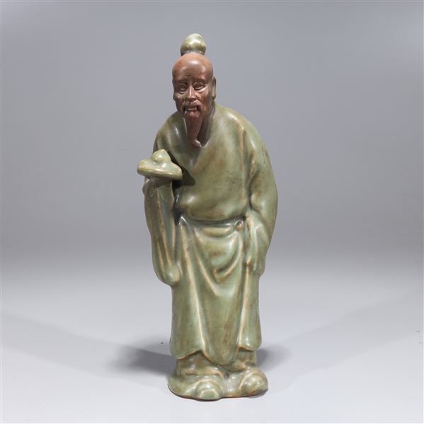 Chinese Ming Style Ceramic Glazed Figure