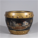 Chinese Porcelain Imitating Lacquer Vase