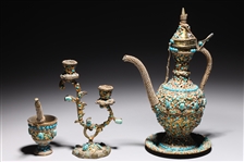 Group of Decorative Middle Eastern Objects