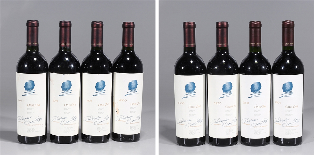 Eight Bottles of Opus One Red Wine