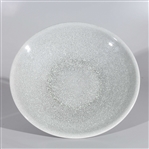 Large Chinese Crackle Glazed Porcelain Charger