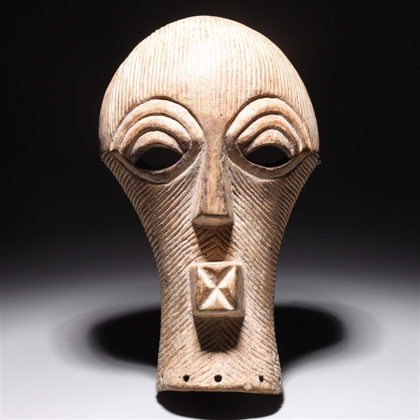 West African Carved Wooden Mask