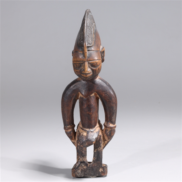 West African Carved Wood Ibeji Figure