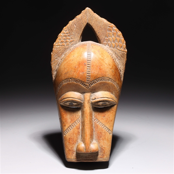 Carved Wood African Mask