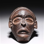 Carved Wood West African Dan Mask