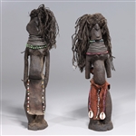 Pair of African Fertility Figures
