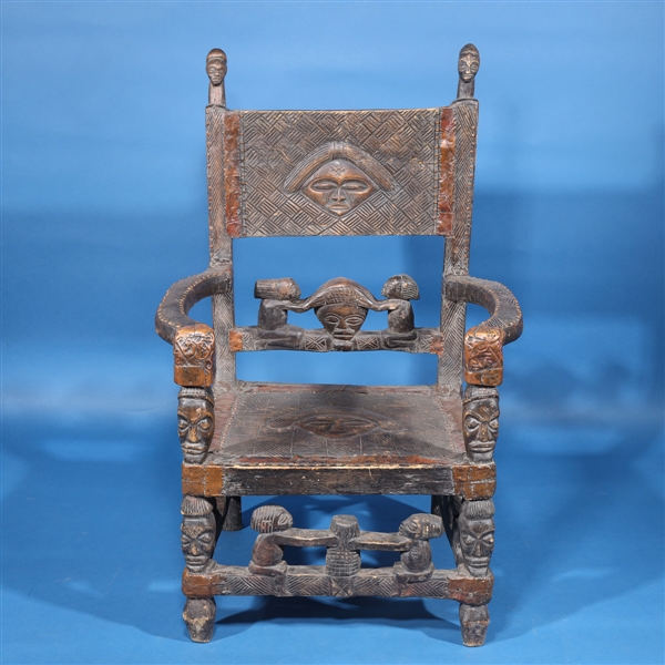 Chokwe Tribe Chiefs Chair / Throne