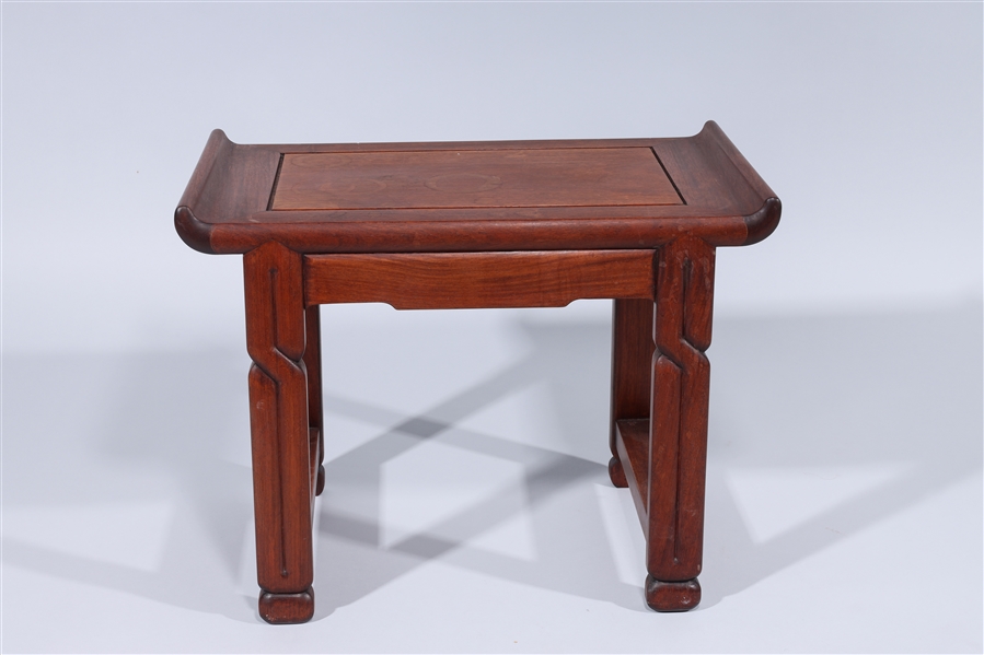 Small Chinese Carved Hardwood Altar Table