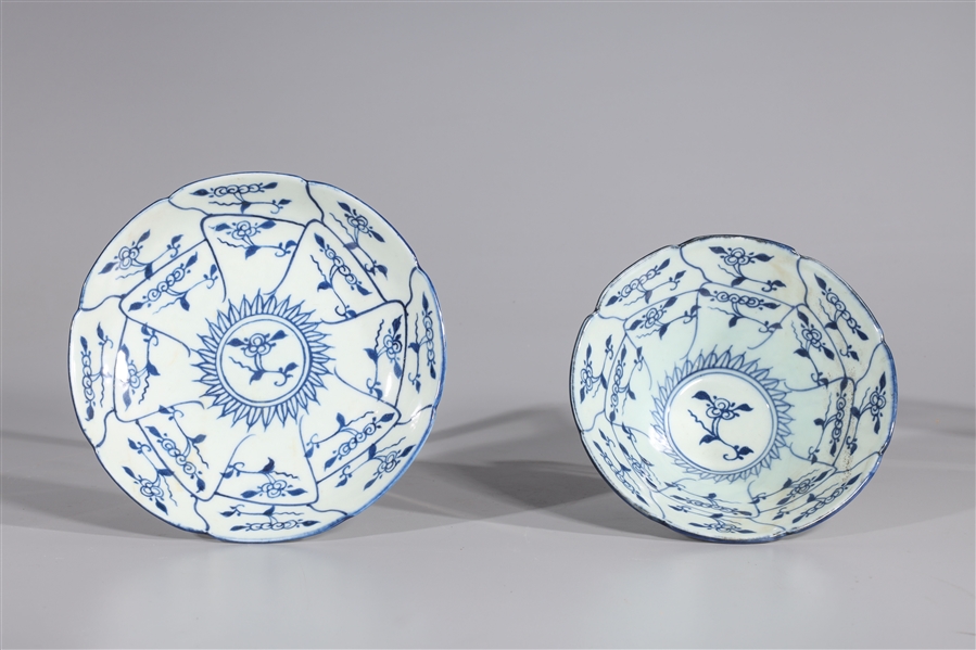 Two Chinese Blue & White Porcelains