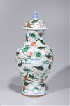Chinese Kangxi Enameled Porcelain Vase