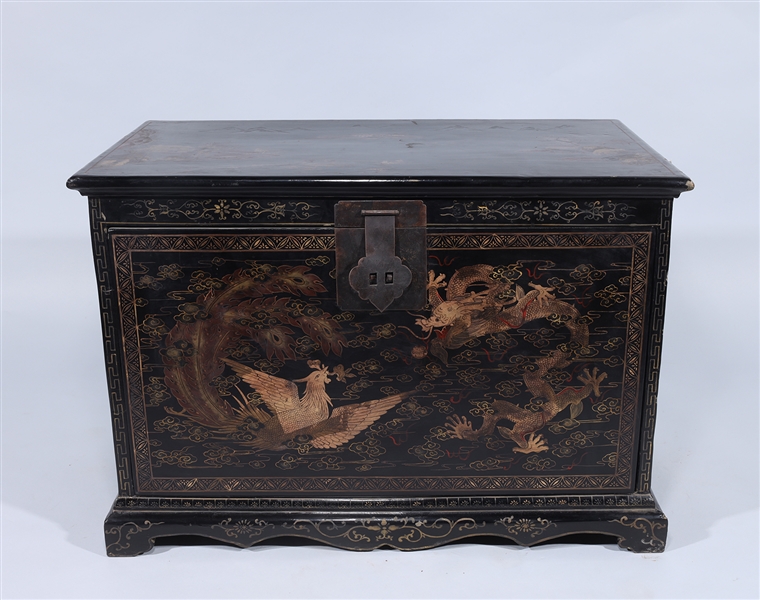 Chinese Lacquered Chest