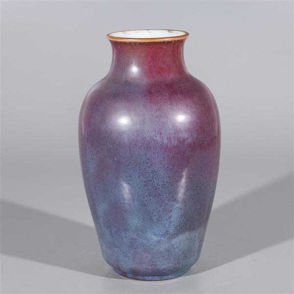 Antique 18th Century Chinese Flambe Vase