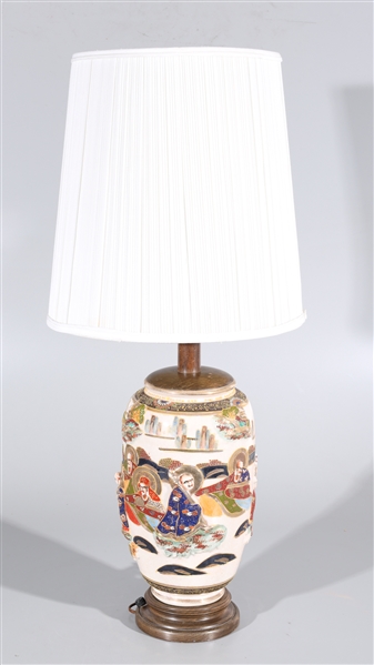 Japanese Satsuma Lamp