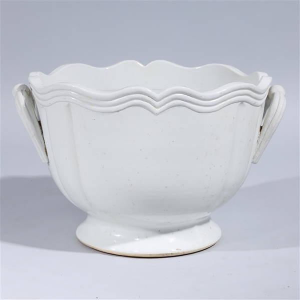 Large Chinese White Porcelain Vase