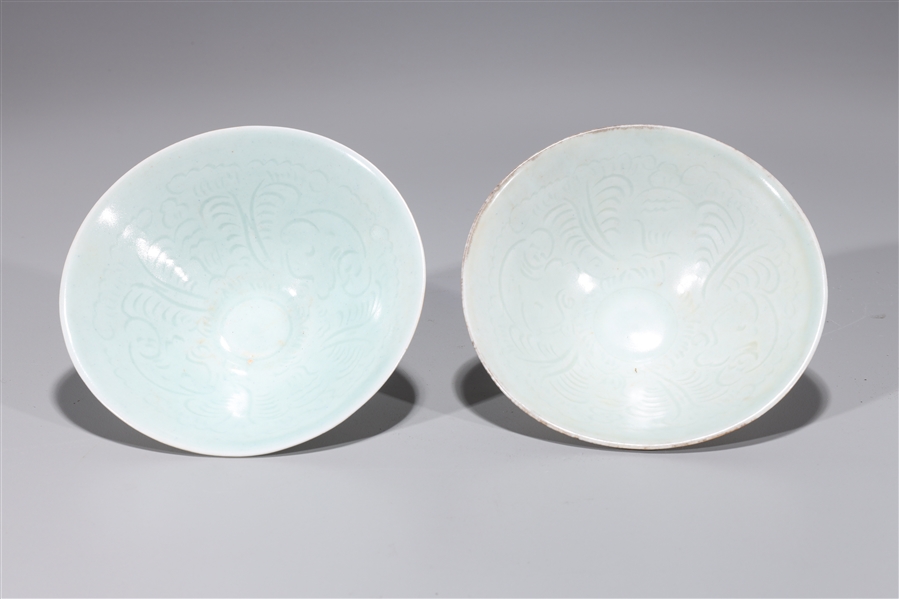 Pair of Chinese Song Style Bowls