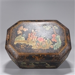 Chinese Lacquer Covered Box