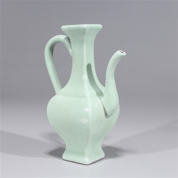 Chinese Celadon Glazed Porcelain Ewer