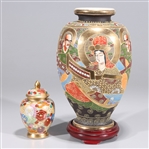 Two Japanese Ceramic Vases
