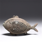 Antique Indian Metal Fish Ornament