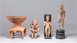 Group of Pre-Columbian Style Objects