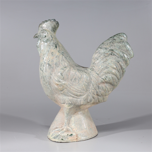 Chinese Ceramic Glazed Rooster