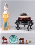 Group of Ten Various Chinese Objects