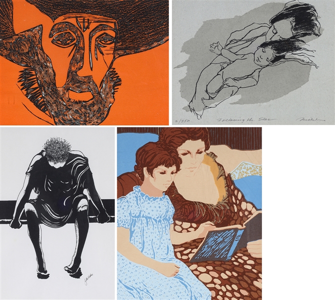 Group of Four Lithographs