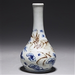 Korean Glazed Porcelain Bottle Vase