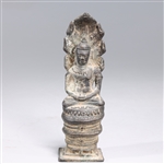 Antique Indian Bronze Seated Figure