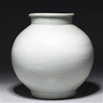 Korean White Porcelain Vase
