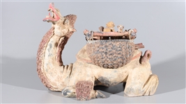 Chinese Early Style Ceramic Camel Statue