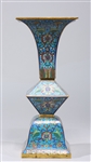 Chinese Cloisonne Enamel Beaker Vase