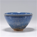 Chinese Blue Glazed Ceramic Bowl