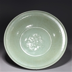 Chinese Celadon Glazed Ceramic Serving Dish