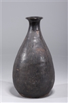 Korean Black Glazed Ceramic Vase