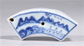 Korean Blue & White Glazed Ceramic Water Dropper