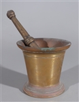 Indian Bronze Mortar and Pestle
