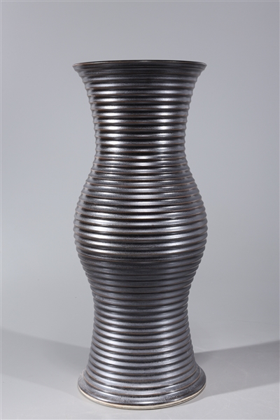 Chinese Metallic Glazed Porcelain Vase