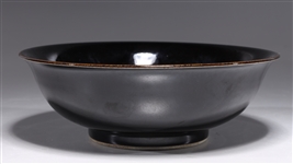 Antique Chinese Black Glazed Bowl