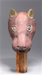 Antique Indian Carved Wood Animal Mask