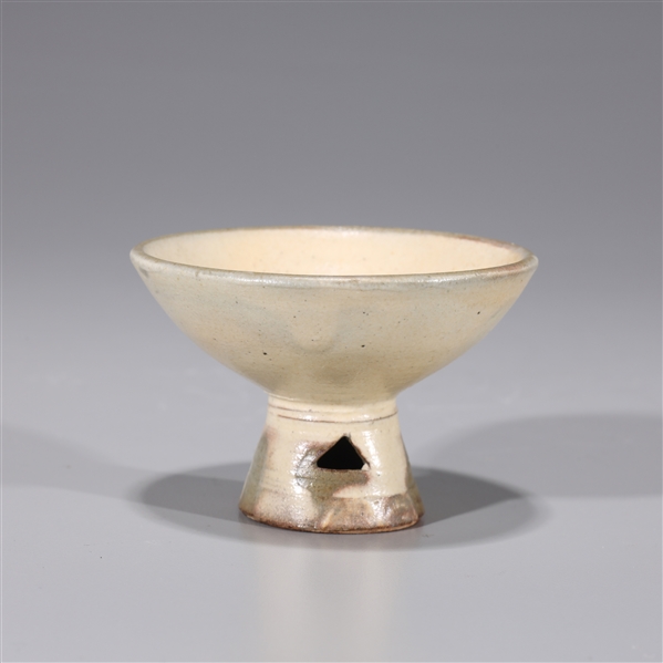 Small Korean Ceramic Stem Cup