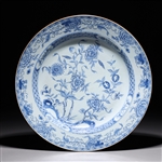 Chinese Export Blue & White Yongzheng Charger