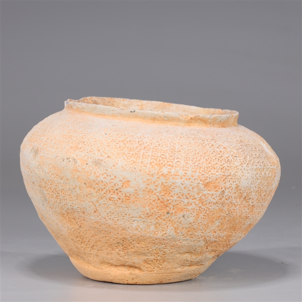 Chinese Warring States Period Earthenware Ceramic Vase